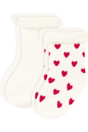 Petit Bateau Lot 2 Paires de Chaussettes Tricots