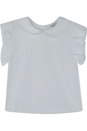 Babe & Tess Blouse Col Claudine Flora