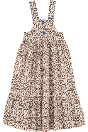 Piupiuchick Robe Léopard Coton Bio
