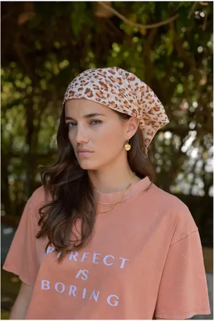 Marlot Paris Foulard Kate Léopard Voile de Coton - Collection Femme