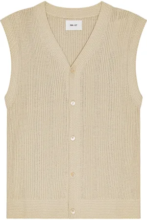 NN.07 Veste Maille Sans Manches 6600 Coton Bio