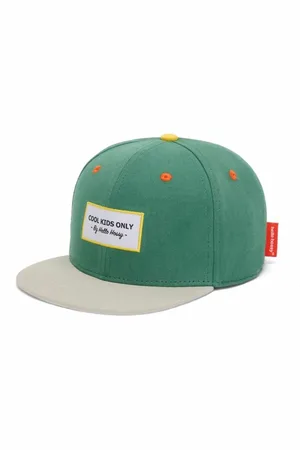 Hello Hossy Casquette Visière Plate Mini Captain Coton Bio