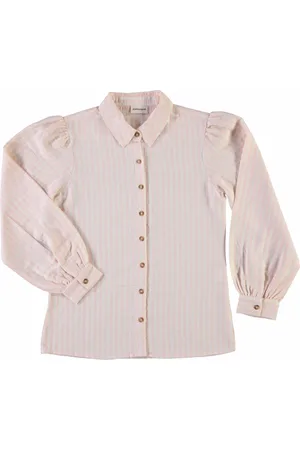 Poudre Organic Blouse Bambou Rayée Coton Bio
