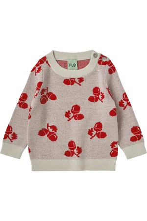 FUB Pull Acorn Maille Fine Laine Mérinos Bébé