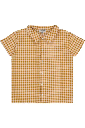 Petite Lucette Chemise à Carreaux Matières Recyclées Manu