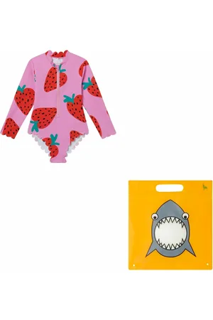 Stella McCartney Maillot de Bain Manches Longues Fraises