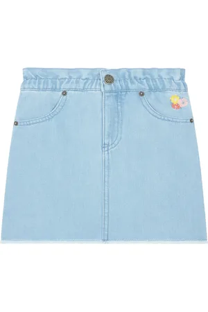 Hundred Pieces Jupe Brodée En Jean