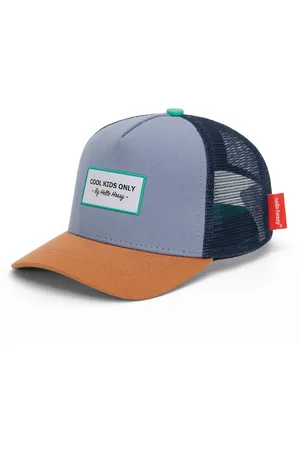 Hello Hossy Casquette Visière Courbée Trucker Marine