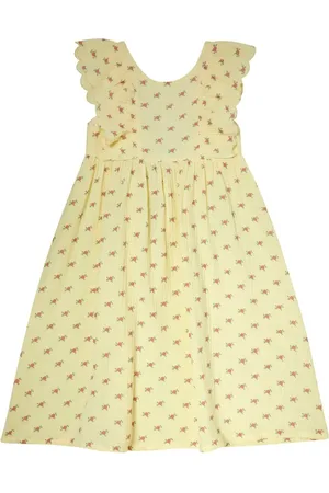 Tocoto Robe Fleurs Volants