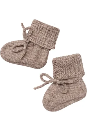 Main Sauvage Chaussons en alpaga