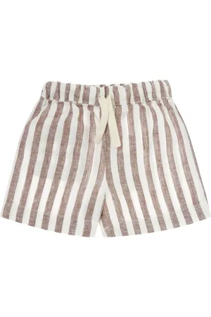 Tocoto Short Rayures Lin