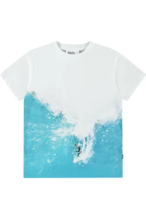 Molo T-Shirt Riley Wave Surfer Coton Bio