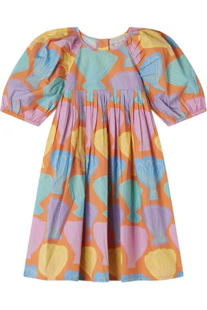Stella McCartney Robe Popeline Coquillage