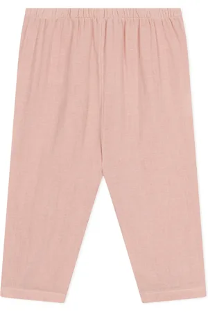 Petit Bateau Sarouel Marine Gaze de Coton