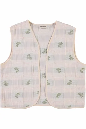 Poudre Organic Veste Sans Manches Calypso Coton Bio - Collection Femme