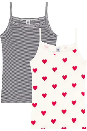 Petit Bateau Lot 2 Débardeurs - Collection Femme