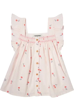Tocoto Blouse Cerises Volants