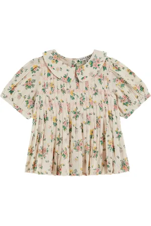 Emile et ida Blouse Smockée Printemps