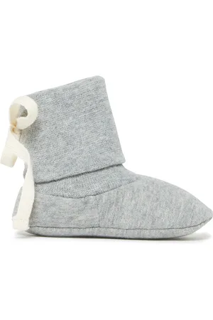 Gray Label Chaussons Baby Ribbed Coton Bio