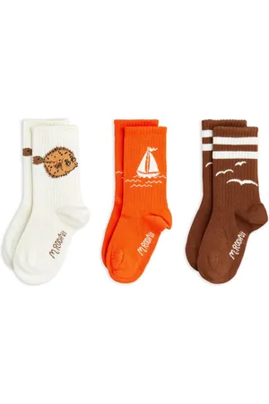 Mini Rodini Lot 3 Chaussettes Bateau Coton Bio