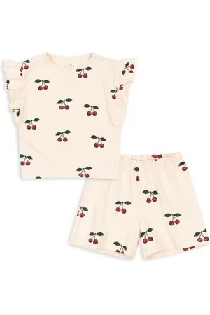 Konges Sløjd Ensemble T-Shirt et Short Lin Coton Bio