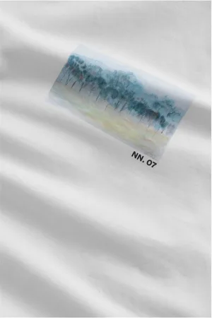 NN.07 T-shirt Adam Landscape 3209