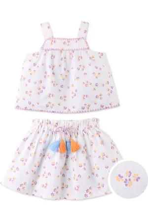 Gingersnaps Ensemble Top et Jupe Odessa Fleurs