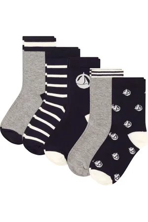 Petit Bateau Lot 5 Paires Chaussettes Bateaux