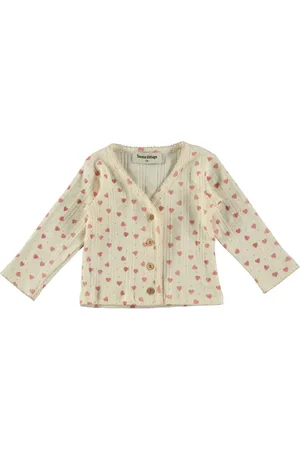 Tocoto Cardigan Baby Cœur Jersey Bio