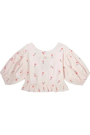 Tocoto Blouse Manches 3/4 Cerises