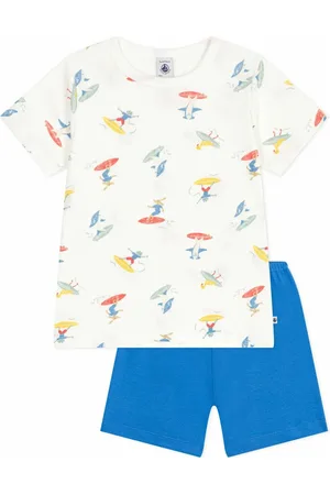 Petit Bateau Pyjashort Bossela Coton Bio