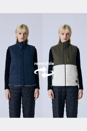 TAION Veste Sans Manches Réversible Mountain Unisexe