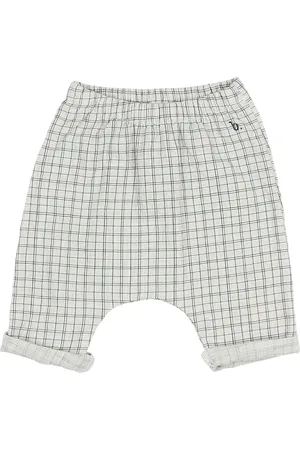 Buho Pantalon Mini Check Coton Bio
