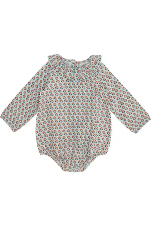 LILILOTTE Barboteuse Castille Fleurie Coton Bio