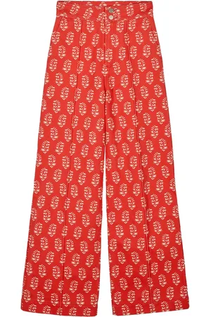 Maria De La Orden Pantalon Douglas Fleurs