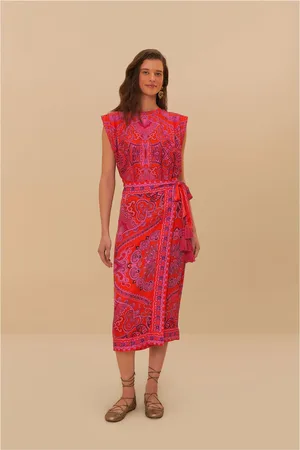 Farm Rio T-shirt Paisley