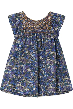 BONPOINT Robe Cadelili Liberty Coton Bio