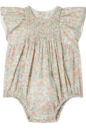 BONPOINT Barboteuse Edelili Liberty Coton Bio