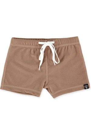 Beach & Bandits Short de Bain Anti-UV Côtelé