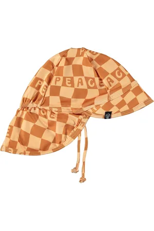 Beach & Bandits Chapeau Anti-UV Checkered Peace Fibres Recyclées
