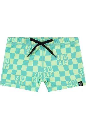 Beach & Bandits Short de Bain Anti-UV Checkered Surf Fibres Recyclées