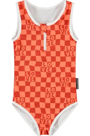 Beach & Bandits Maillot 1 Pièce Anti-UV Checkered Love Fibres Recyclées