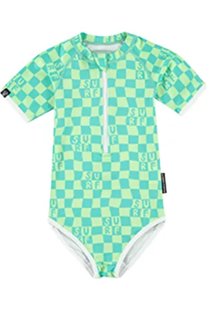 Beach & Bandits Maillot de Bain Anti-UV Checkered Surf Fibres Recyclées
