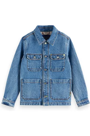 Scotch&Soda Veste Lake Denim Fibres Recyclées