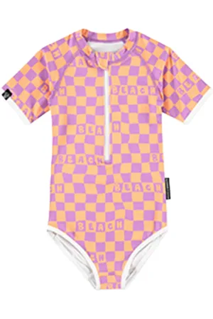 Beach & Bandits Maillot de Bain Anti-UV Checkered Beach Fibres Recyclées