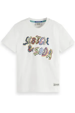 Scotch&Soda T-shirt Logo Coton Bio