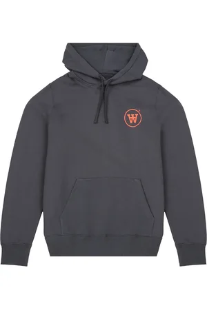 WoodWood Hoodie Ian Logo Coton Bio - Collection Adulte