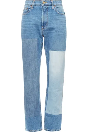 B SIDES Jean Droit Taille Haute Arts