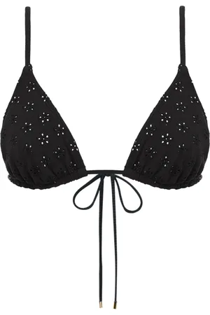 Peony Haut de Maillot Broderies String