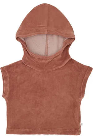 1+ IN THE FAMILY Sweat Capuche Sans Manches Velours Timea
